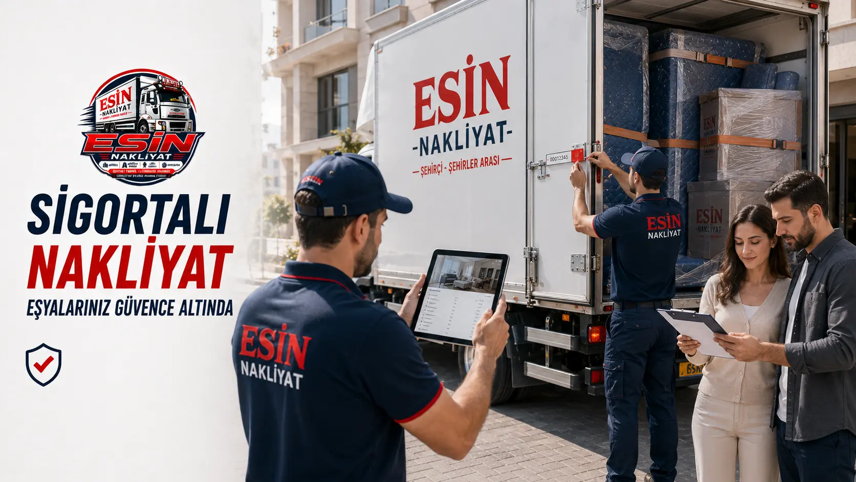 Esin Nakliyat — Sigortalı nakliyat, eşyalarınız güvence altında